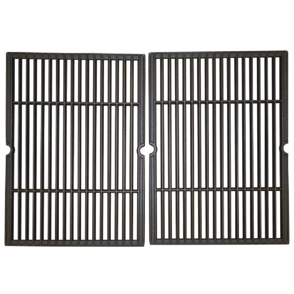 Music City Metals 26.25-in W Porcelain-Coated Cast Iron Cooking Grid for Char-Broil Gas Grills and Others - 2 Pcs