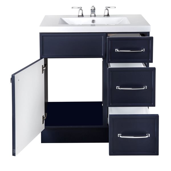 CUTLER KITCHEN & BATH Manhattan 30-in Bathroom Vanity - Blue