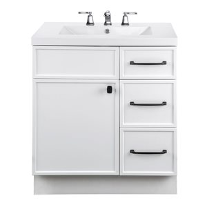 Cutler Kitchen & Bath Manhattan 30-in Bathroom Vanity - White