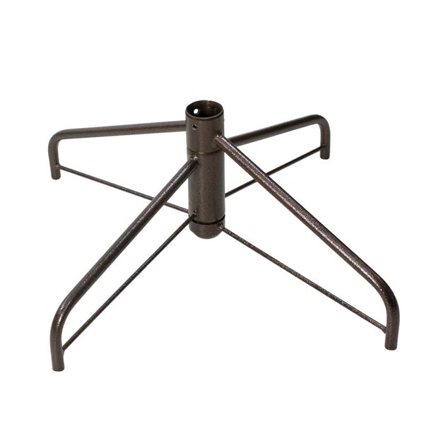 Northlight Real Touch 9-ft H Rosemary Pine Pre-Lit Clear LED Lights Full Flocked Artificial Christmas Tree w/ Tree Stand