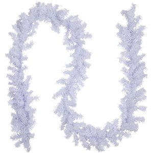 Northlight Indoor Unlit 100-ft L x 8-in W White Canadian Pine Artificial Christmas Garland