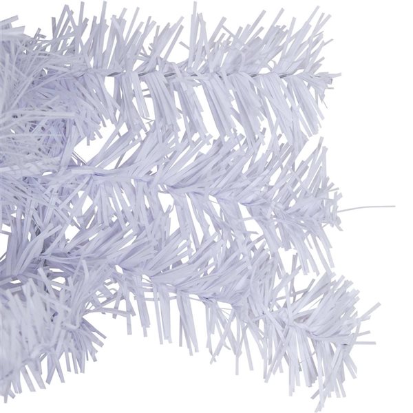 Northlight Indoor Unlit 100-ft L x 8-in W White Canadian Pine Artificial Christmas Garland