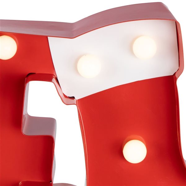 Northlight 16-in Lighted "Noel" Christmas Decoration