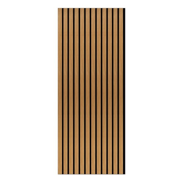 everhome Yorke 1.58-ft x 3.90-ft Grooved Laminate Acoustic Wall Panels - 6-pack
