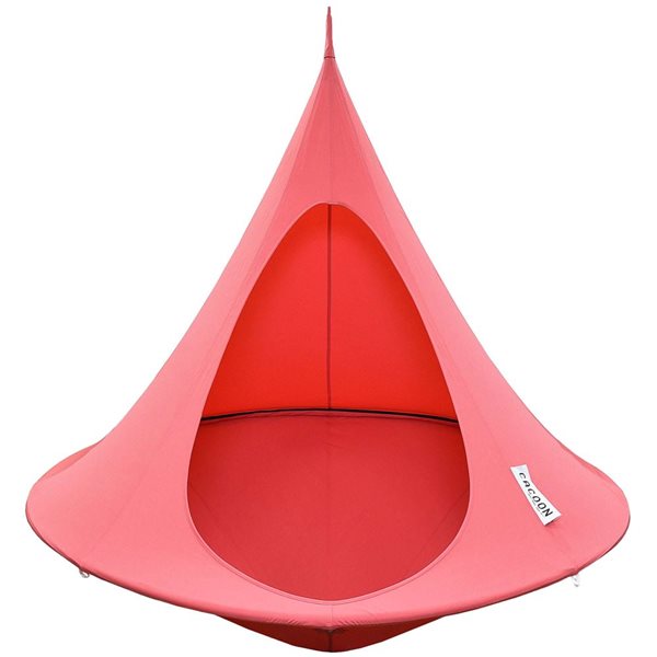 Vivere Cacoon 6-ft L Pink Fabric Double Hammock Tent