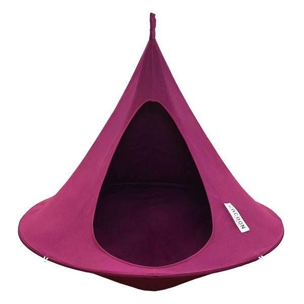 Vivere Cacoon 5-ft L Burgundy Fabric Single Hammock Tent