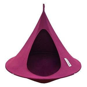 Vivere Cacoon 5-ft L Burgundy Fabric Single Hammock Tent