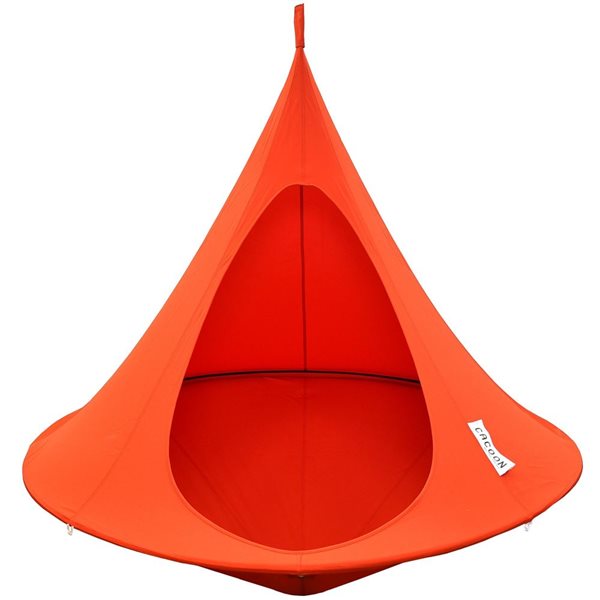 Vivere Cacoon 6-ft L Red Fabric Double Hammock Tent