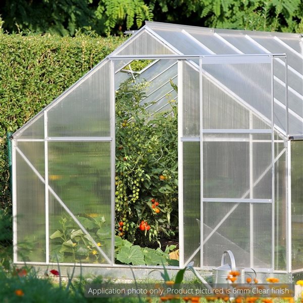 Polymershapes 48 W x 96 L x 0.236-in T Opal UV Multiwall Polycarbonate Sheet