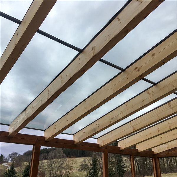 Polymershapes 24 W x 48 L x 0.118-in T Clear General Purpose Polycarbonate Sheet