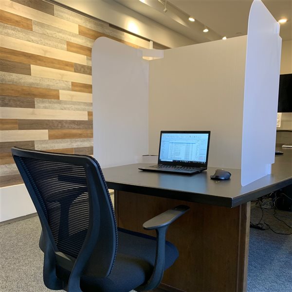 Coroplast 3-Pack 48 W x 96 L x 0.39-in T White Corrugated Plastic Sheets