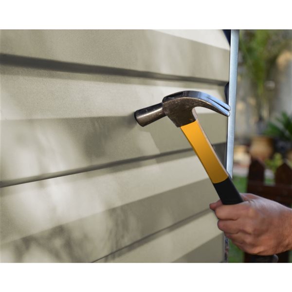 Canopia by Palram SkyLight 6 x 8-ft Beige Polycarbonate Garden Outdoor Storage Shed