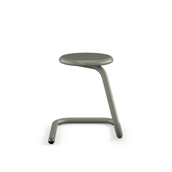 Amisco Paperclip70 Metal Dining Chair - Sage Green