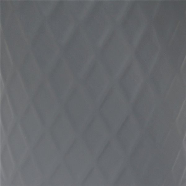 Simple Designs Touch of Chevron 17-in H Grey Ceramic Table Lamp w/ Drum Shade