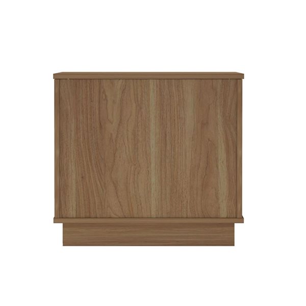 Manhattan Comfort Horizon 21.7-in W Maple Composite Modern 2-Drawer Nightstand