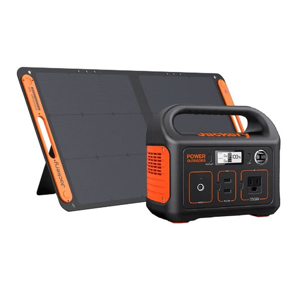 Jackery Explorer 290 Solar Generator w/ SolarSaga 100 W Solar Panel