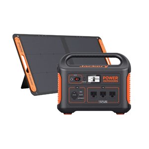 Jackery Explorer 880 Solar Generator w/ SolarSaga 100 W Solar Panel