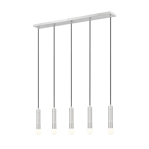 maaaaari　5/27 ② Z-Lite Stari Matte Black Transitional 5-Light Linear