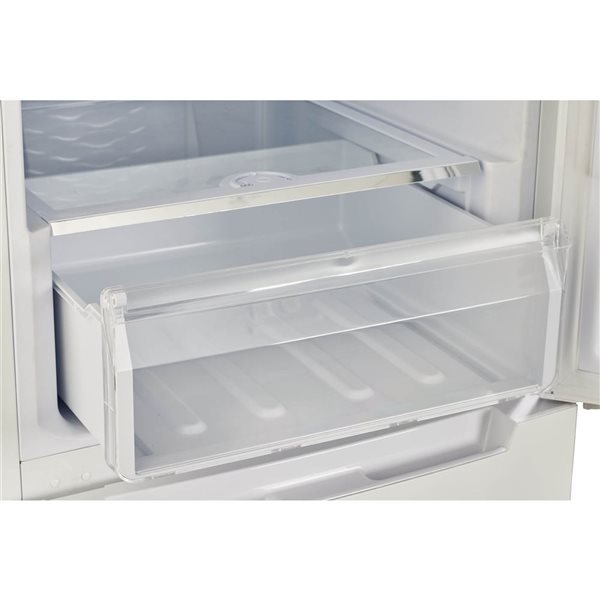 Unique Appliances Off-Grid 24-in 11.7-ft³ 325-L Solar DC Bottom Freezer Refrigerator - Black