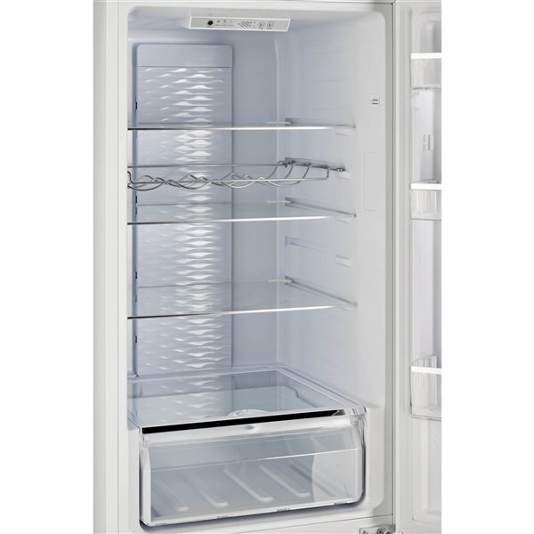 Unique Appliances Off-Grid 24-in 11.7-ft³ 325-L Solar DC Bottom Freezer Refrigerator - Black