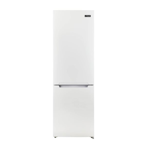 Unique Appliances Off-Grid 24-in 11.7-ft³ 325-L Solar DC Bottom Freezer Refrigerator - Black