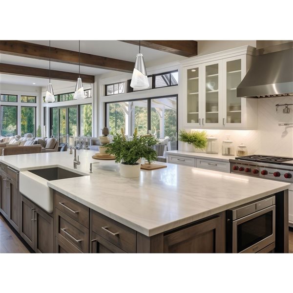 Z-Lite Aimie 1-Light 6-in W Standard Brushed Nickel Modern Pendant Light w/ Marbleized Cone Glass Shade