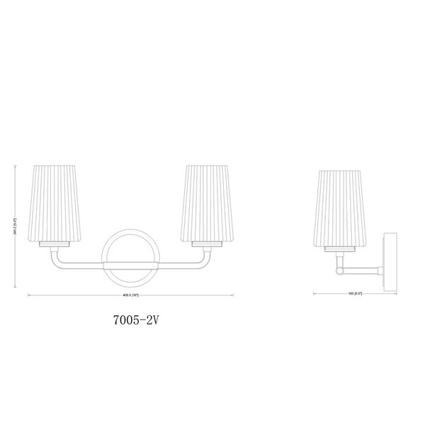 Z-Lite Montford 2-Light Matte Black LED Vanity Light w/ Opal Glass Shade