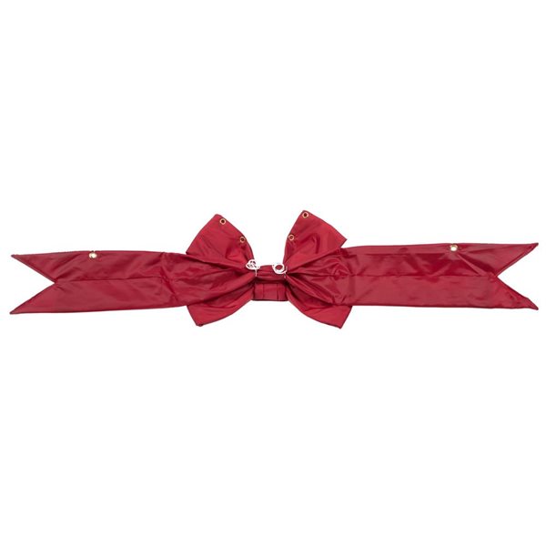 Vickerman 36-in Red Nylon Outdoor Christmas Bow
