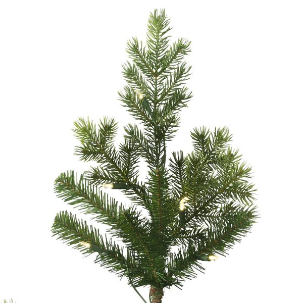 Vickerman 9-ft x 67-in Eagle Fraser Full Artificial Christmas Tree with Warm White Duralite LED Lights