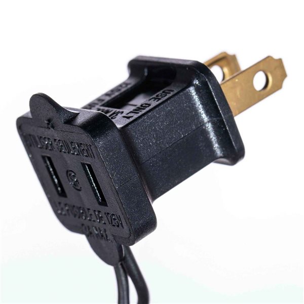 Vickerman 9-ft L Pre-Lit Flocked Black Fir Artificial Halloween Garland w/ Dura-Lit Warm White LED Mini Lights