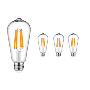 TorontoLed Victorian Bulb Ultra Bright 900 Lumens 9 W=100 W E26 LED Light Bulbs - 3-Pack