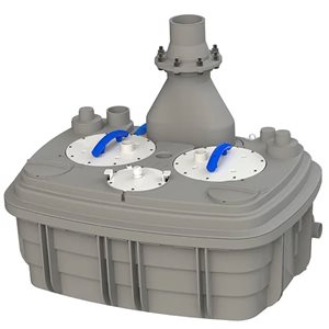 SFA Saniflo Sanicubic 2VX Vortex Lift Station Pump - 40 GPM