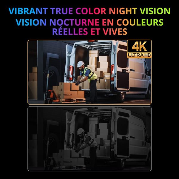 Defender Sentinel 4K Ultra HD Wired 8 Channel PoE NVR Security System, 4 Metal Cameras & 1TB HDD