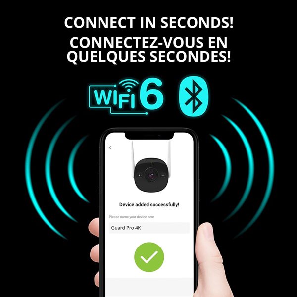 Defender Guard Pro 4K Wi-Fi 6 Plug-in Power Security Camera - 4 Pack