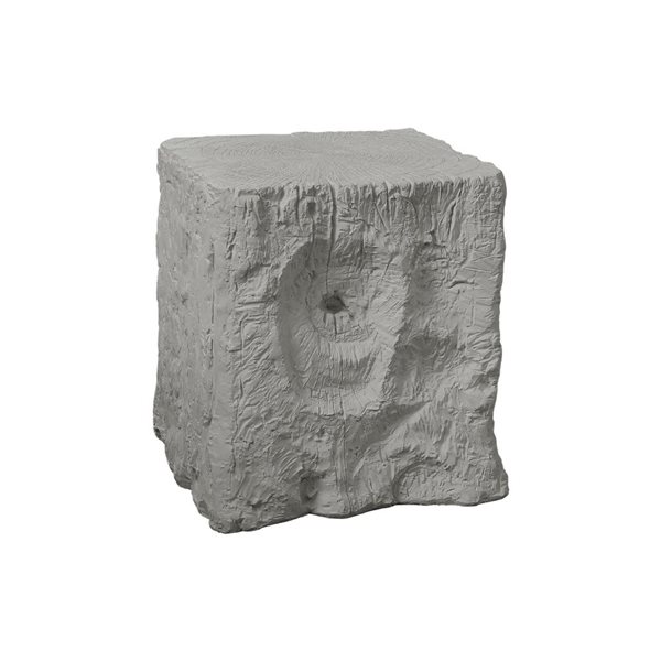 Monarch Specialties 25-in Walnut Round Indoor/Outdoor Accent Table