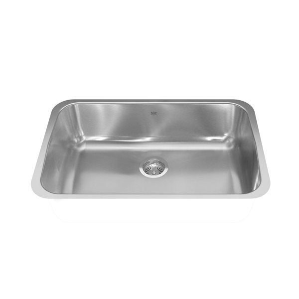 Kindred Reginox 29.75 L x 18.75-in W Undermount Single Bowl Stainless Steel Kitchen Sink