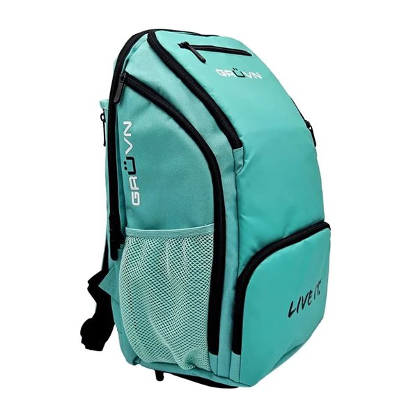 GRUVN Teal Blue Small Court Backpack