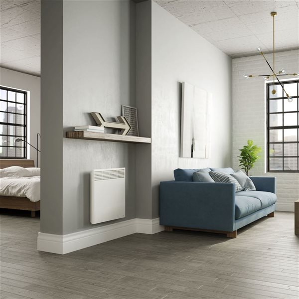 Stelpro Orleans 1500 W - 208/240V High-End Convector w/ Built-In Electronic Thermostat - White