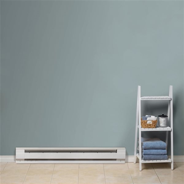 Dimplex Element 1000W 48-in Front Discharge Baseboard Heater - White