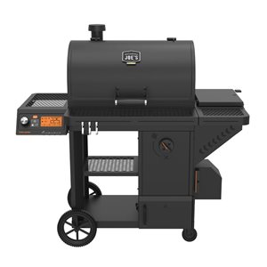 Oklahoma Joe's Tahoma 1200A DLX 30.4-in Black Cart Charcoal Grill