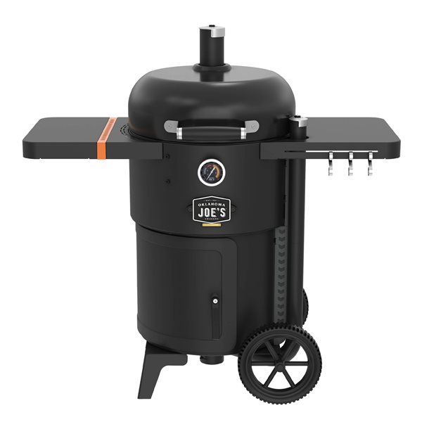 Oklahoma Joe's Bronco Drum 18-in Black Smoker and Grill 25203121