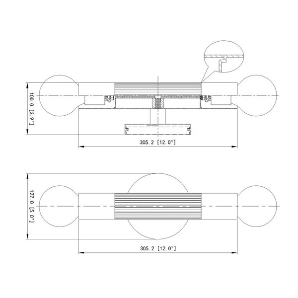 Z-Lite Stari 2-Light LED Steel Industrial Ambient Wall Sconce - Gold