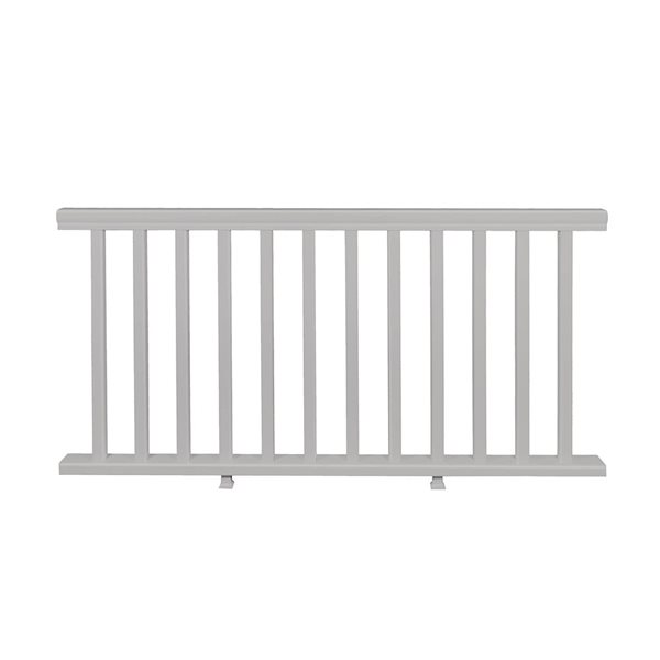 everhome 3 x 6-ft Grey PVC Outdoor Railing Kit NB065 | RONA