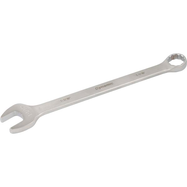 Dynamic Contractor Series 1-1/16-in 12-Point Combination Wrench, Satin Finish