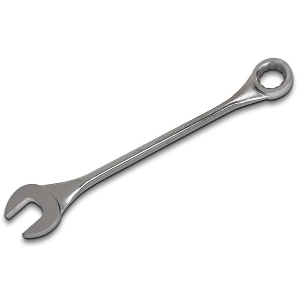 Gray Tools Combination Wrench 2-9/16-in 12-Point, Satin Chrome Finish