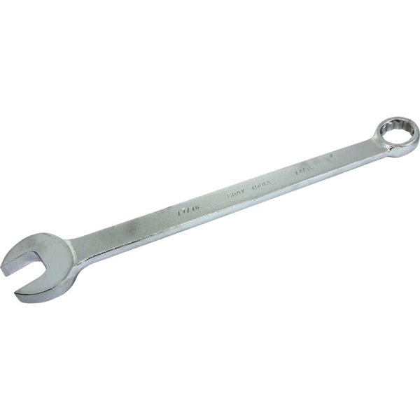 Gray Tools Combination Wrench 1-7/16-in 12-Point, Satin Chrome Finish