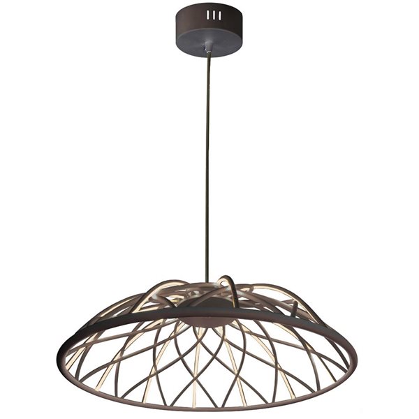 Dainolite Pakuna LED Pendant Ceiling Light - Black