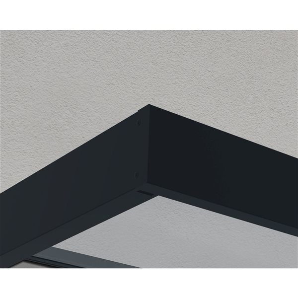 Canopia by Palram Sophia Door Awning w/ 3 x 7-ft Clear Panel