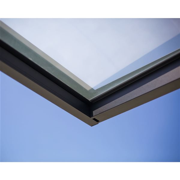 Canopia by Palram Sophia Door Awning w/ 3 x 7-ft Clear Panel