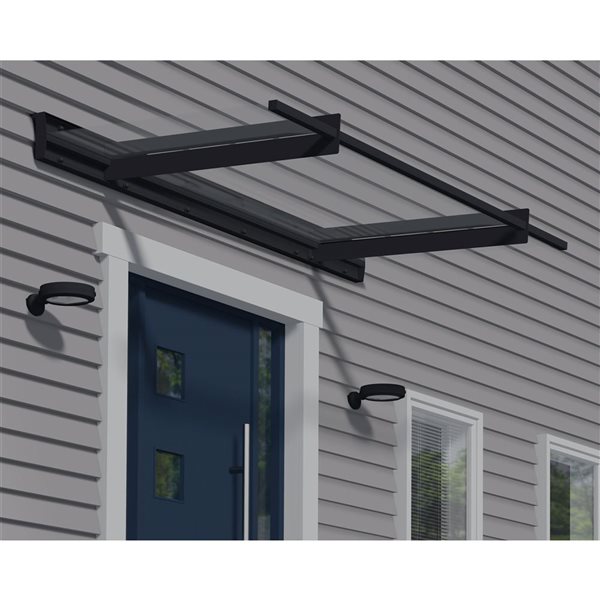 Canopia by Palram Nancy 3 x 7-ft Door Fixed Awning Siding Connector Kit